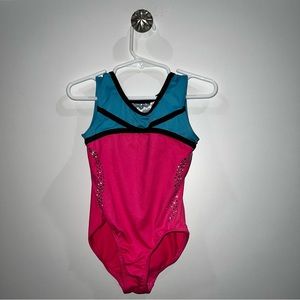Freestyle gymnastic girls leotards